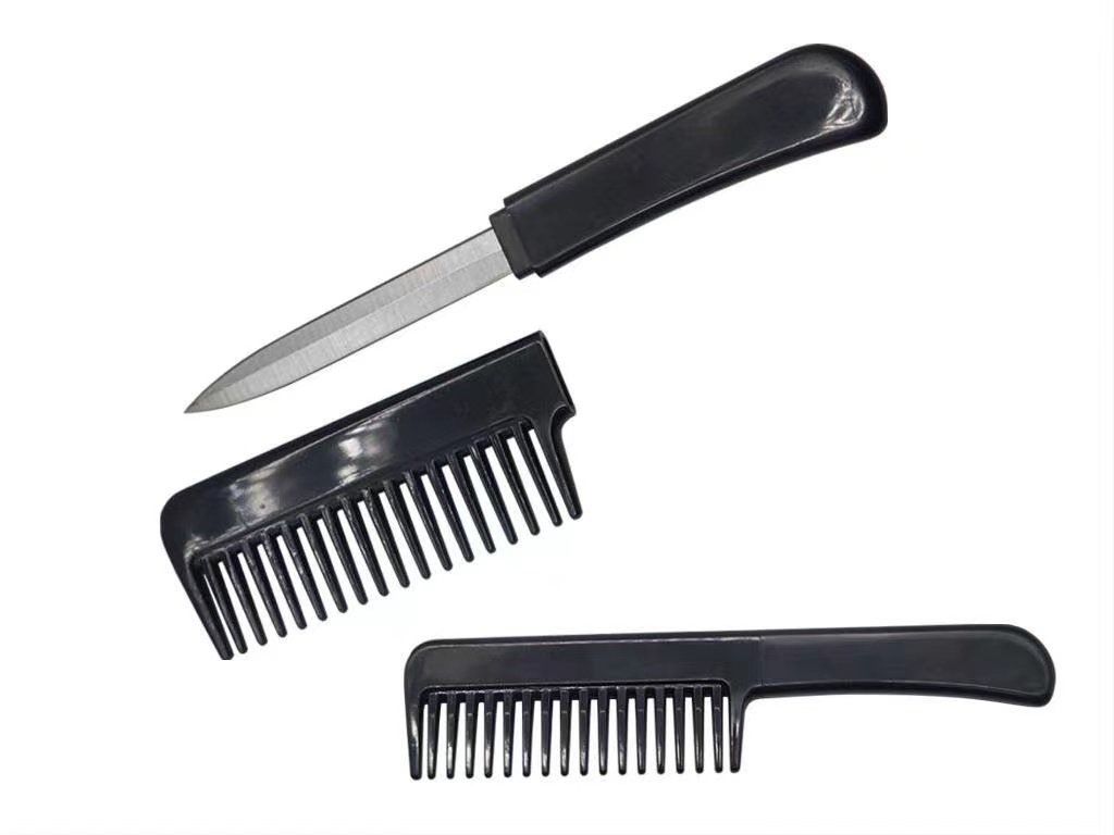 Tactical Gear Brush Comb Self-Defense Small Knife For Women