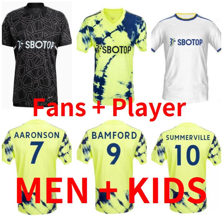 Leeds Unitedes soccer jerseys 22 23 JAMES HARRISON POVEDA BAMFORD KLICH T.Roberts Raphinha M LLORENTE R Fans Player version 2022 2023 Men Kids kit football shirt
Leeds Unitedes soccer jerseys 22 23 JAMES HARRISON POVEDA BAMFORD KLICH T.Roberts Raphinha M LLORENTE R Fans Player version 2022 2023 Men Kids kit football shirt