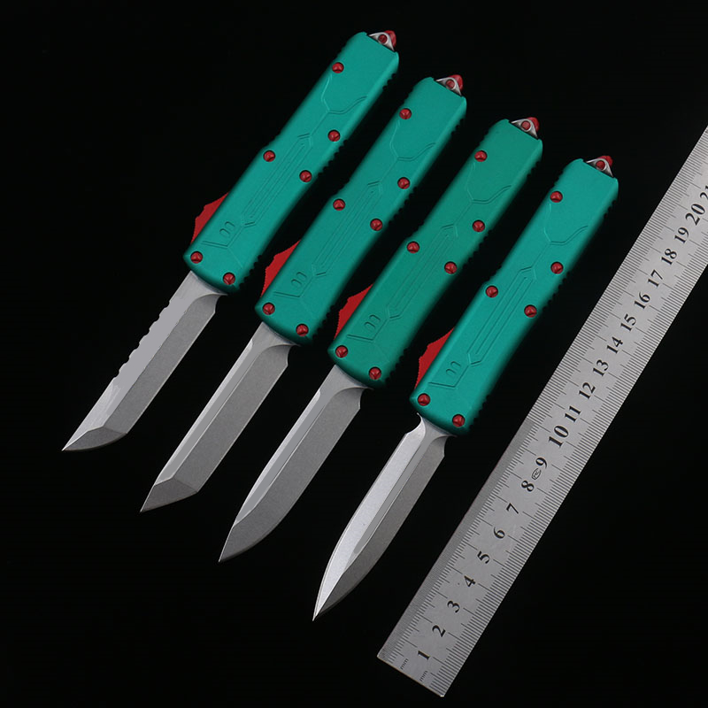 US Italian Style MT BH 85 Style Automatic Knife Self Defense Tactical D2 Blade Aluminum Handle EDC Outdoor Camping Fighting Auto Knives 3300 3320 A07 B07
US Italian Style MT BH 85 Style Automatic Knife Self Defense Tactical D2 Blade Aluminum Handle EDC Outdoor Camping Fighting Auto Knives 3300 3320 A07 B07