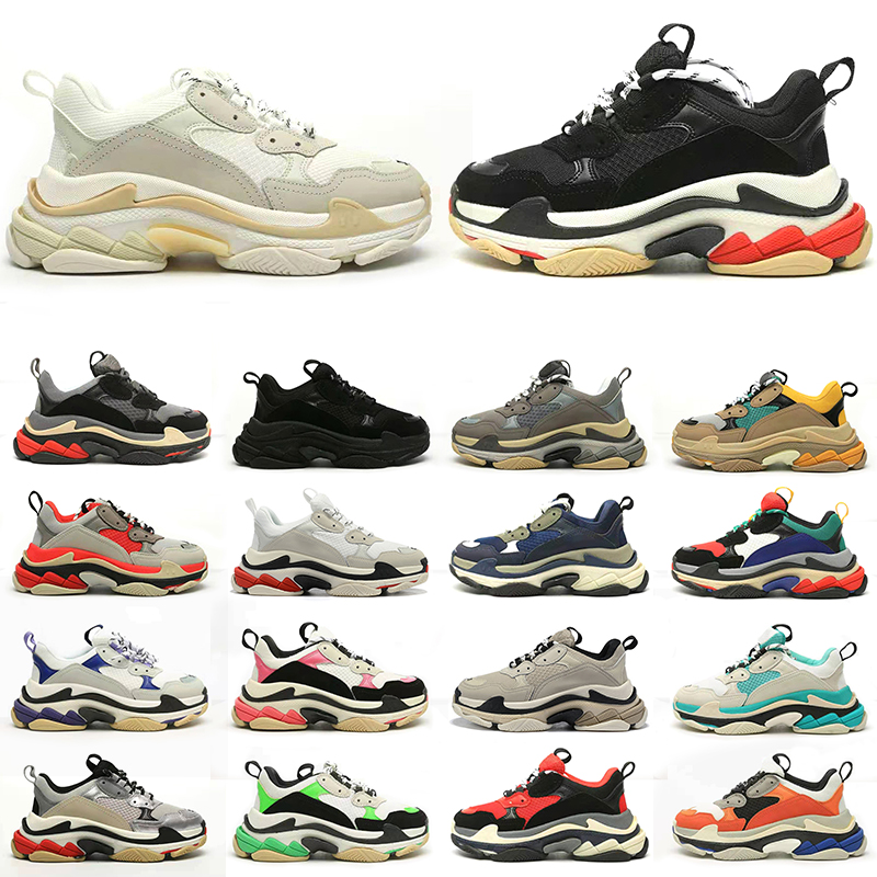 2022 triple s casual shoes designer men women platform sneakers Black White Beige Dark Grey Orange Green Khaki Rust Pink Bred Silver mens trainers Jogging Walking, Bubble package bag
2022 triple s casual shoes designer men women platform sneakers Black White Beige Dark Grey Orange Green Khaki Rust Pink Bred Silver mens trainers Jogging Walking, Bubble package bag