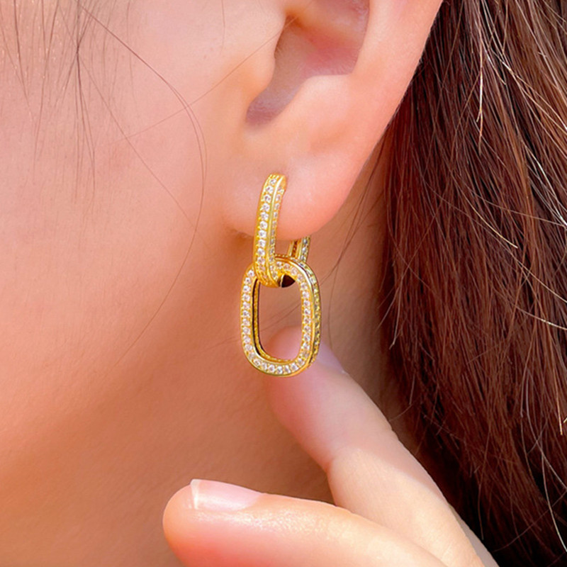 Fashion Oval Charm designer earring for Women Party Copper White AAA Cubic Zirconia 18k Gold 925 Sterling Silver Post Earrings Luxury Jewelry Christmas Day Gift
Fashion Oval Charm designer earring for Women Party Copper White AAA Cubic Zirconia 18k Gold 925 Sterling Silver Post Earrings Luxury Jewelry Christmas Day Gift