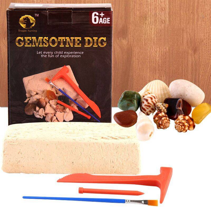 Kids Excavation Dig Kits Dinosaur Gem Discovery Stone Toy DIY Fossil Archaeology Skeletons Set STEM Science Experiment Educational Boy Girls Gift
Kids Excavation Dig Kits Dinosaur Gem Discovery Stone Toy DIY Fossil Archaeology Skeletons Set STEM Science Experiment Educational Boy Girls Gift