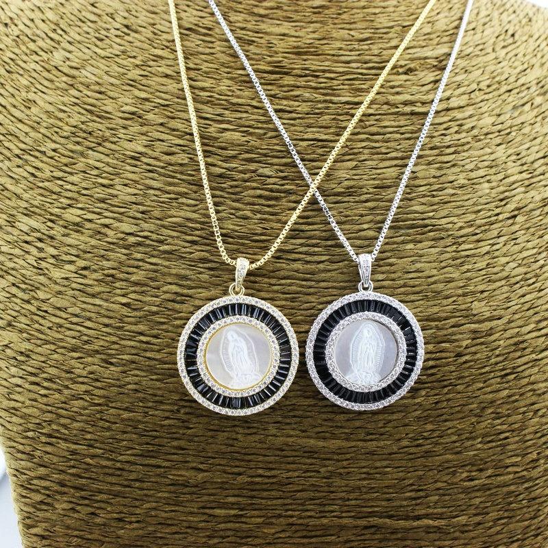 Pendant Necklaces 16inch 5str/lot Delicate Cubic Zirconiamicro Pave Shell Religion Cz Charm Handmade NecklacePendant
Pendant Necklaces 16inch 5str/lot Delicate Cubic Zirconiamicro Pave Shell Religion Cz Charm Handmade NecklacePendant