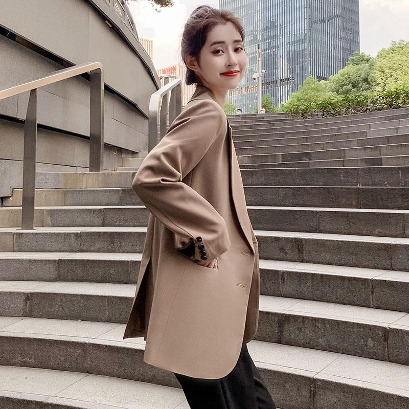 Women' Suits & Blazers Loose Suit Jackets For Women Fashion Trends Show Body Casual Clothing Teenage Girls Khaki Blazer Tops Fall 2022 Coat
Women' Suits & Blazers Loose Suit Jackets For Women Fashion Trends Show Body Casual Clothing Teenage Girls Khaki Blazer Tops Fall 2022 Coat