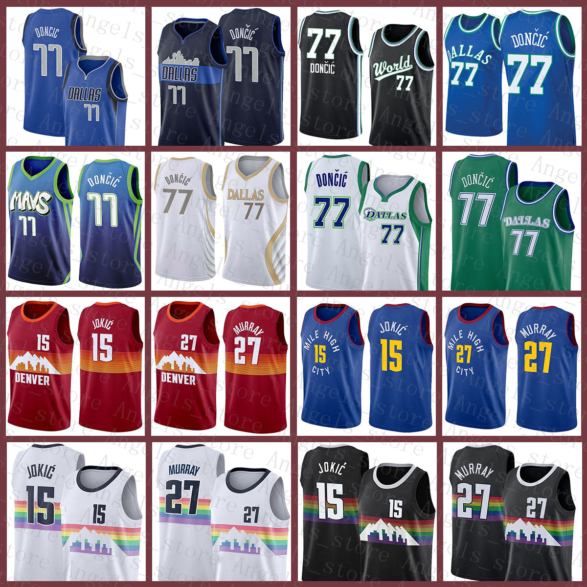 Best Dallas''Mavericks''Men Denver''Nuggets''Men 77 15 27 Basketball Jersey Luka Doncic Nikola Jamal Murray Jokic 33, Jersey-juejin
Best Dallas''Mavericks''Men Denver''Nuggets''Men 77 15 27 Basketball Jersey Luka Doncic Nikola Jamal Murray Jokic 33, Jersey-juejin
