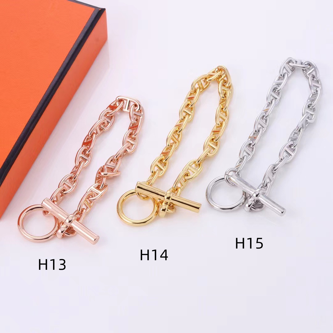 Jewelry Bracelets Cutout Design Adjustable Double H Bangle Bracelet Retro Men's and Women's Coup Mixed Style Multicolor
Jewelry Bracelets Cutout Design Adjustable Double H Bangle Bracelet Retro Men's and Women's Coup Mixed Style Multicolor