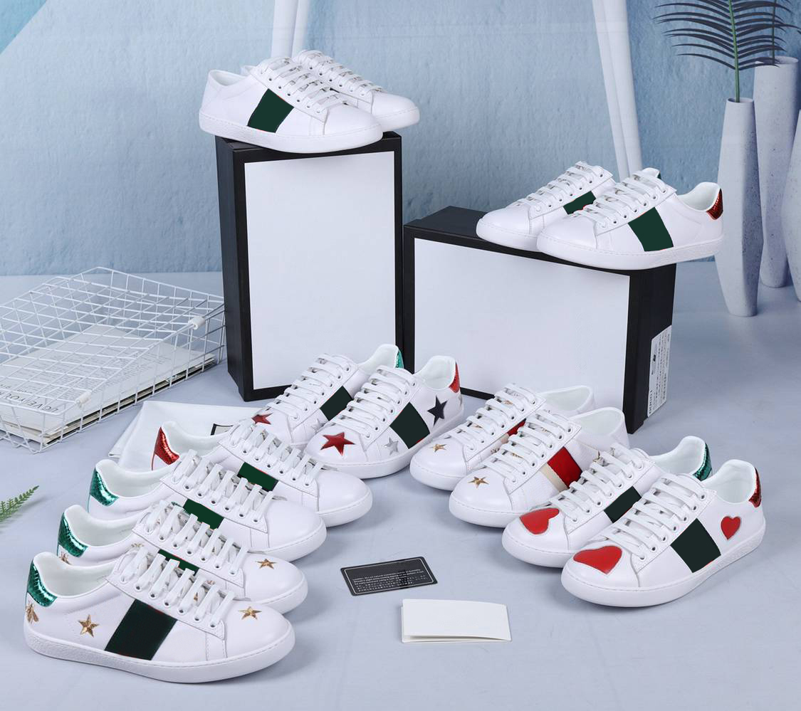 Men Ladies Casual Shoes Sneakers Designer Fashion Classic Walking Small White Shoes Embroidered Striped Leather Sports Flats Couple Size 35-45, 31
Men Ladies Casual Shoes Sneakers Designer Fashion Classic Walking Small White Shoes Embroidered Striped Leather Sports Flats Couple Size 35-45, 31