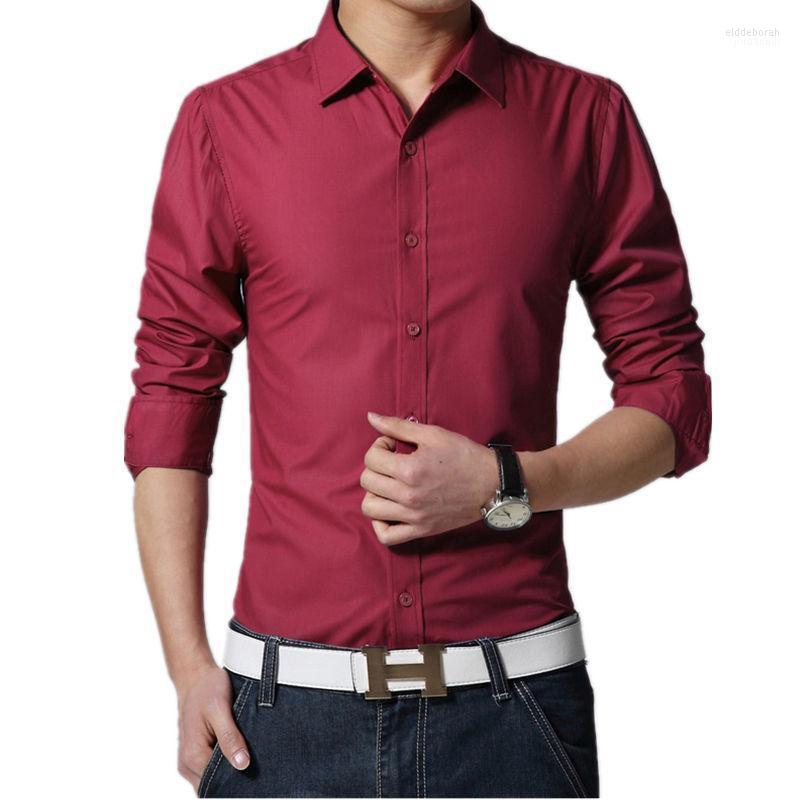 Men's Dress Shirts Brand Mens Shirt Casual Slim Fit Long Sleeve Formal Business Camisa Social Work Office WearMen's Eldd22, White
Men's Dress Shirts Brand Mens Shirt Casual Slim Fit Long Sleeve Formal Business Camisa Social Work Office WearMen's Eldd22, White