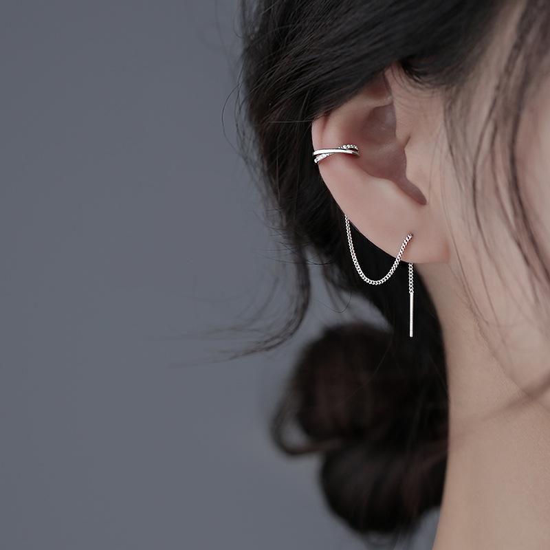 Clip-on & Screw Back Micro Zircon Paved Cross Circle Huggie Long Tasse Chain Threader Ear Cuff Gold/Silver Plated Fringe No Piercing Clip Ea
Clip-on & Screw Back Micro Zircon Paved Cross Circle Huggie Long Tasse Chain Threader Ear Cuff Gold/Silver Plated Fringe No Piercing Clip Ea
