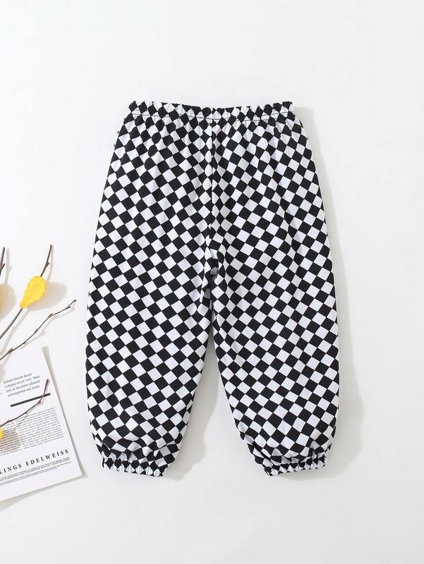 Baby Allover Geo Print Carrot Pants SHE