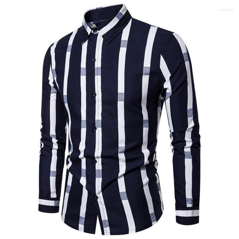 Men' Polos Long Sleeve Turn-down Collar Men Shirt Striped Button Cuffs Vertical Slim Office Leisure Men' ClothingMen' Men'sMen' Mild, Black
Men' Polos Long Sleeve Turn-down Collar Men Shirt Striped Button Cuffs Vertical Slim Office Leisure Men' ClothingMen' Men'sMen' Mild, Black