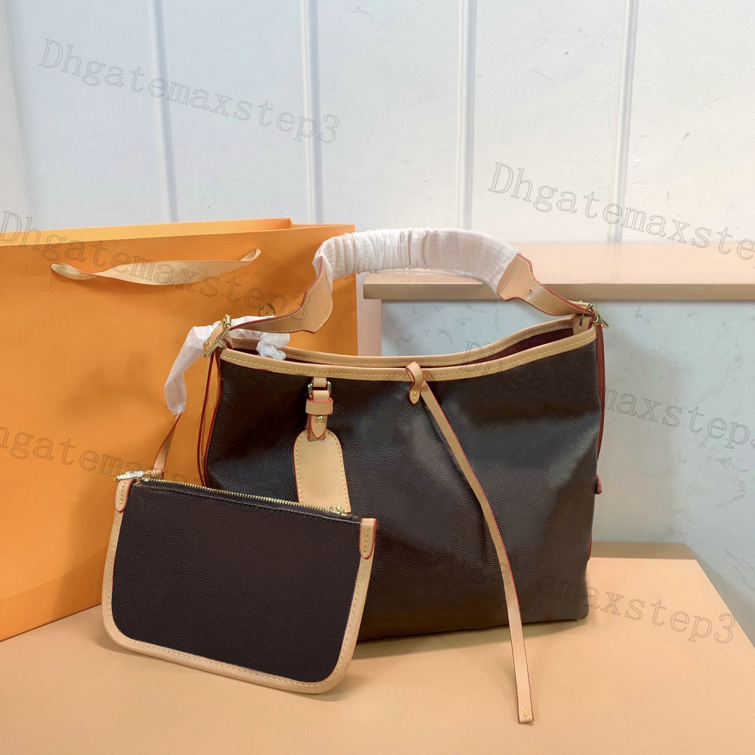CARRYALL MM PM Shoulder Tote Bag Womens Designer Handbag Coated Canvas Leather Vintage Carry All 2 In 1 Hobo with Wallet Fashion Lady Crossbody Bags M46203, Customize
CARRYALL MM PM Shoulder Tote Bag Womens Designer Handbag Coated Canvas Leather Vintage Carry All 2 In 1 Hobo with Wallet Fashion Lady Crossbody Bags M46203, Customize