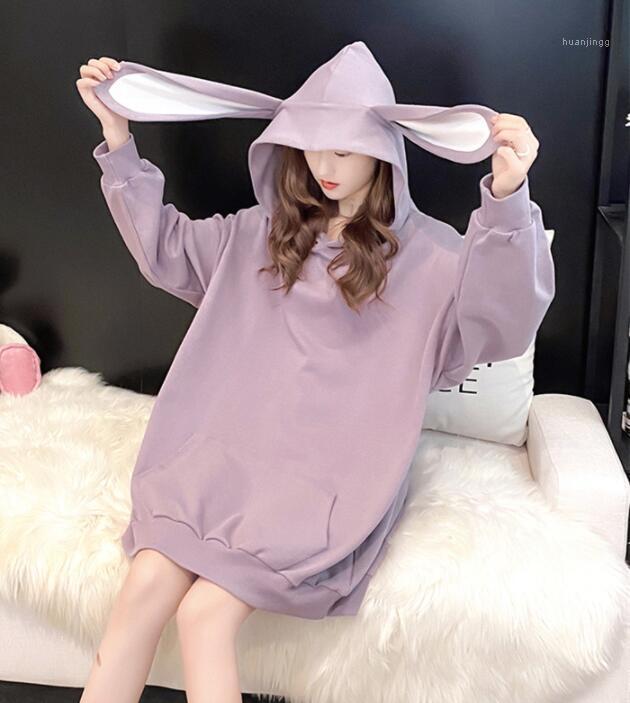 Autumn Sweet Women Hoodies Fashion Ears Hooded Pullovers Lantern Sleeve Loose Baggy Female Tops Plus Size Women's & Sweatshirts, Beige
Autumn Sweet Women Hoodies Fashion Ears Hooded Pullovers Lantern Sleeve Loose Baggy Female Tops Plus Size Women's & Sweatshirts, Beige