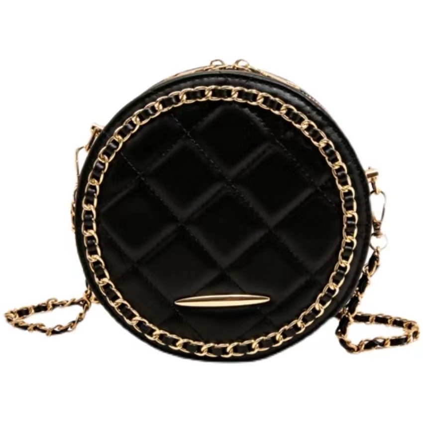 Evening bags Leather new high-grade texture niche evening bag designer fashionable versatile chain slung round cake women's shoulder handbag, Customize
Evening bags Leather new high-grade texture niche evening bag designer fashionable versatile chain slung round cake women's shoulder handbag, Customize