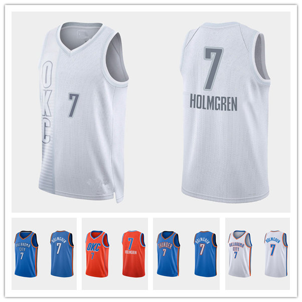 Oklahoma''City''Thunder''MEN Chet Holmgren #7 2022 Draft Association Swingman basketball Jersey
Oklahoma''City''Thunder''MEN Chet Holmgren #7 2022 Draft Association Swingman basketball Jersey