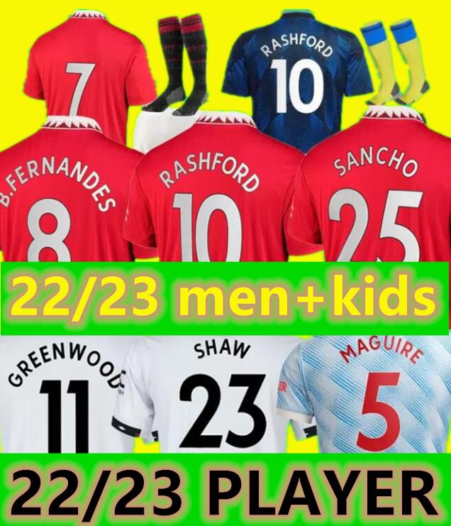 21 22 23 SANCHO soccer jerseys PLAYER #7 Fans Player version BRUNO WOMEN MANS UTDS FERNANDES LINGARD SHEW RASHFORD GREENWOOD football top shirt 2022 2023 kids kit set, 21-22 men 3rd player
21 22 23 SANCHO soccer jerseys PLAYER #7 Fans Player version BRUNO WOMEN MANS UTDS FERNANDES LINGARD SHEW RASHFORD GREENWOOD football top shirt 2022 2023 kids kit set, 21-22 men 3rd player