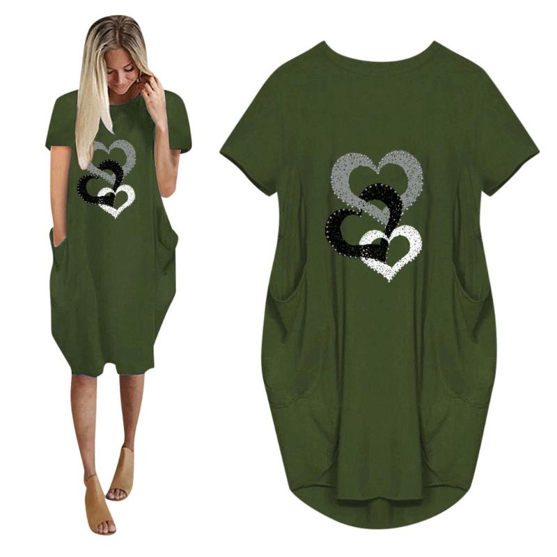 Plus Size Dresses Women Casual Loose Dress With Pocket Ladies Fashion O Neck Long Tops Female T Shirt Streetwear 5xl Vestidos A20, Rd
Plus Size Dresses Women Casual Loose Dress With Pocket Ladies Fashion O Neck Long Tops Female T Shirt Streetwear 5xl Vestidos A20, Rd