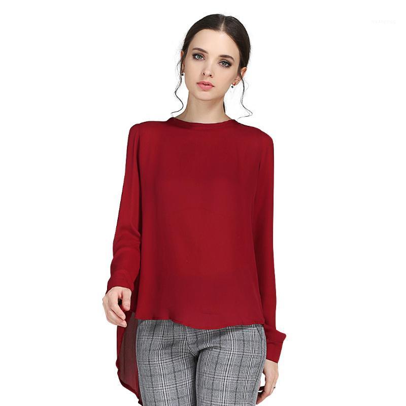 Women Sexy Casual Loose Chiffon Blouse Long Sleeve Solid Crimp Shirts Plus Size Women' Blouses, Green
Women Sexy Casual Loose Chiffon Blouse Long Sleeve Solid Crimp Shirts Plus Size Women' Blouses, Green