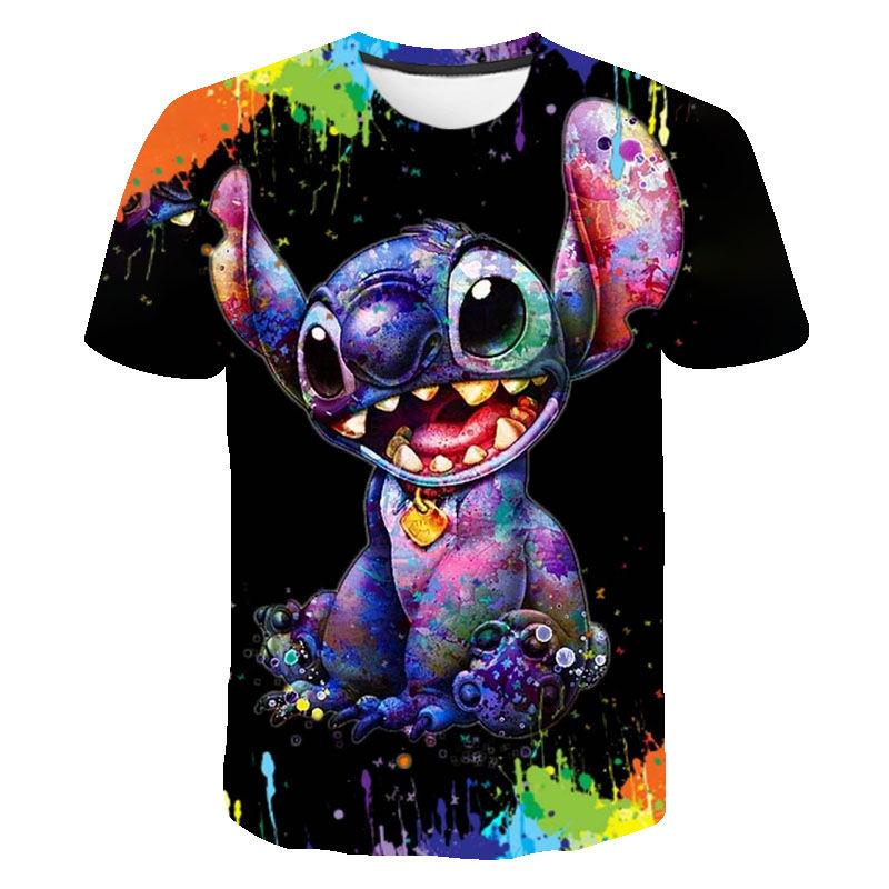 Men's T-Shirts Summer 3d Printed T-shirt Anime Stitch Casual Kids Cool Fashion Short Sleeve Boys Girls Funny Cartoon Tops, Txa6701
Men's T-Shirts Summer 3d Printed T-shirt Anime Stitch Casual Kids Cool Fashion Short Sleeve Boys Girls Funny Cartoon Tops, Txa6701