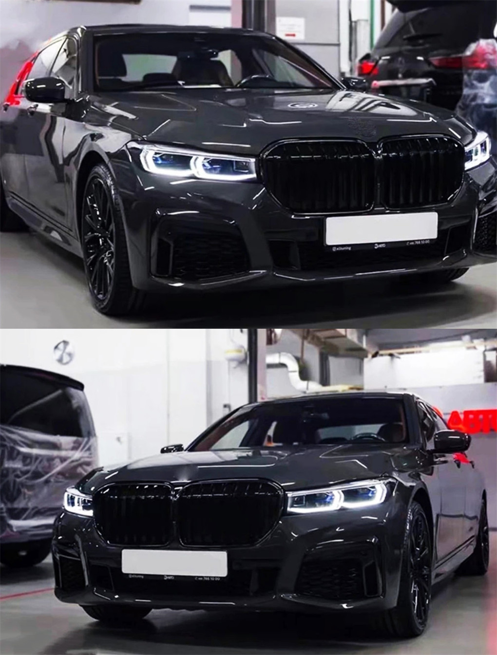 Head Lamp for BMW G12 LED Headlight 20 19-2022 Headlights 730 740 750 760 DRL Turn Signal High Beam Angel Eye Projector Lens