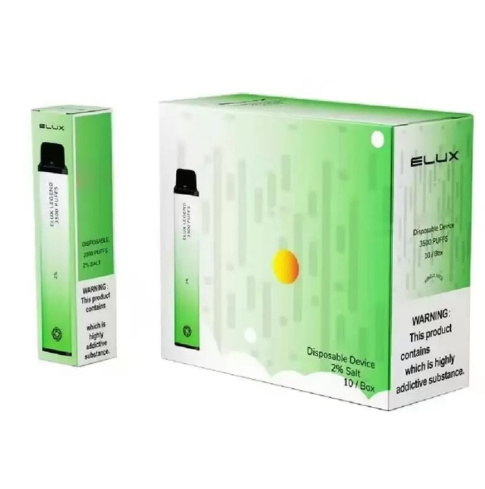 Elux Legend Newest Disposable E cigarettes 3500Puffs Vape Pen 1500mAh Battery Vaporizer Stick Vapor Kit 2% 10ml Pre Filled Device geek bar elf lux
Elux Legend Newest Disposable E cigarettes 3500Puffs Vape Pen 1500mAh Battery Vaporizer Stick Vapor Kit 2% 10ml Pre Filled Device geek bar elf lux