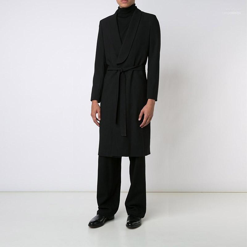 Men' Wool & Blends Woolen Coat Belt Long Section 2022 Autumn And Winter Slim European American Windbreaker Coat1 Viol22, Black
Men' Wool & Blends Woolen Coat Belt Long Section 2022 Autumn And Winter Slim European American Windbreaker Coat1 Viol22, Black