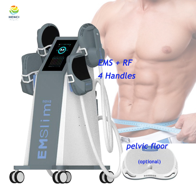 Emslim Nova Slimming Machine RF 4 Handles Electromagnetic EMS Muscle Stimulator Body Sculpting Beauty Equipment 2024