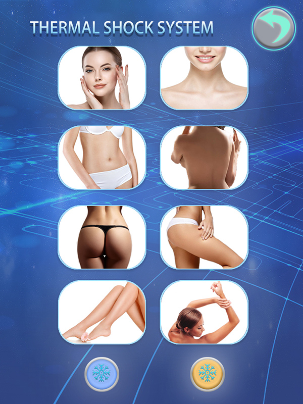 2 in 1 Cryoskin Thermal Shock slimming System Cryo skin Machine 2 Handles Skin tightening Body Sculpting Machine