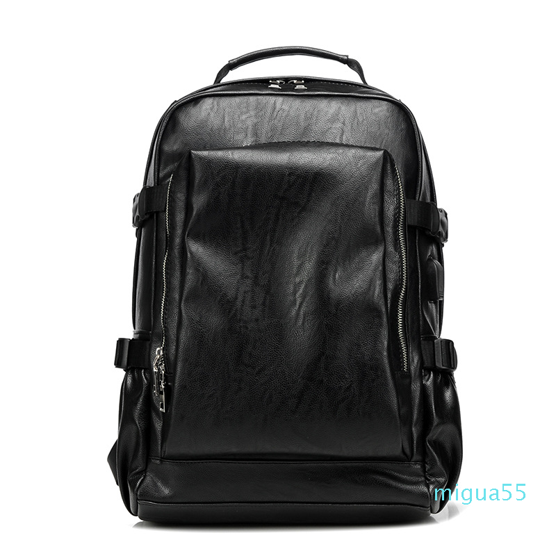 Vintage Laptop Leather Backpacks for School Bags Men Travel Leisure Backpacks Retro Casual Bag Schoolbags Teenager Students, Black
Vintage Laptop Leather Backpacks for School Bags Men Travel Leisure Backpacks Retro Casual Bag Schoolbags Teenager Students, Black