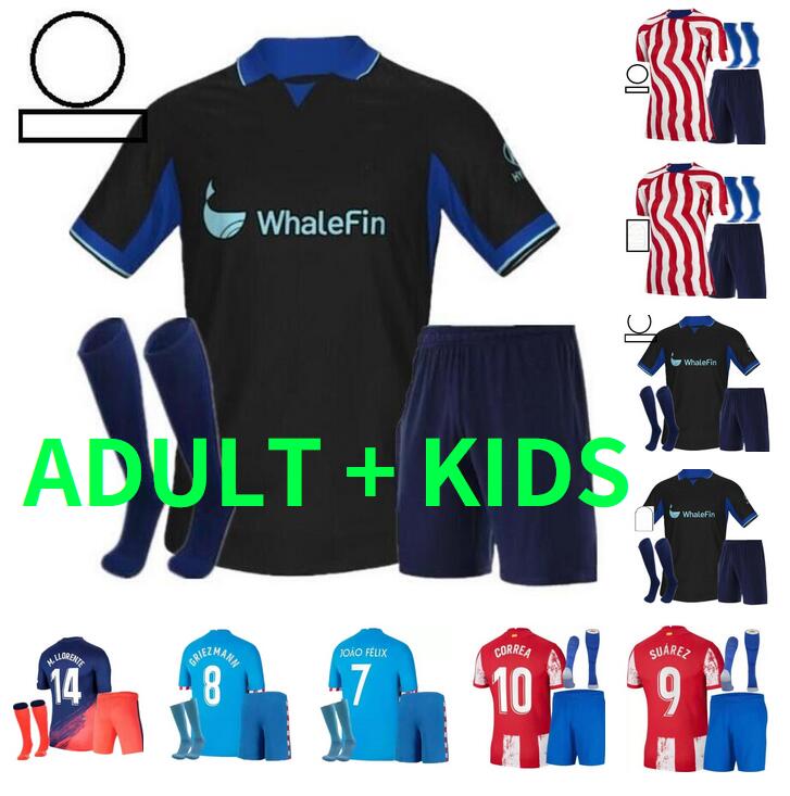 21 22 23 SUAREZ Cunha GRIEZMANN JOAO FELIX soccer jerseys 2022 2023 Cunha M. LLORENTE KOKE camiseta men kids kit football shirts set R. DE PAUL Carrasco Atletico MadridS
21 22 23 SUAREZ Cunha GRIEZMANN JOAO FELIX soccer jerseys 2022 2023 Cunha M. LLORENTE KOKE camiseta men kids kit football shirts set R. DE PAUL Carrasco Atletico MadridS