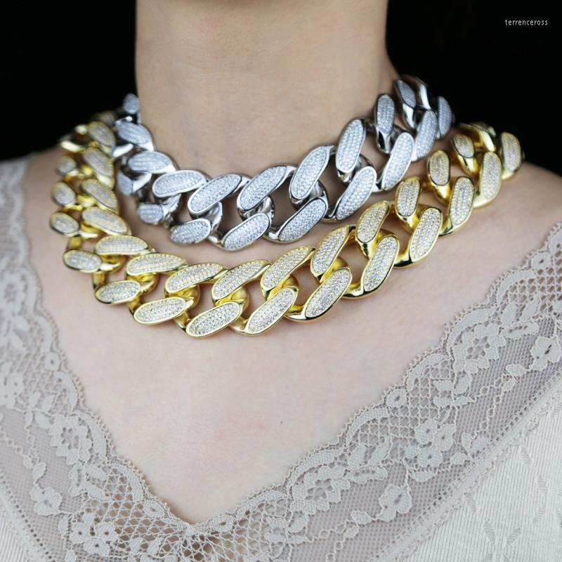Chokers Punk Miami Cuban Choker Necklace Collar Statement Hip Hop Big Chunky 30mm Wide Gold Color Thick Chain Women JewelryChokers
Chokers Punk Miami Cuban Choker Necklace Collar Statement Hip Hop Big Chunky 30mm Wide Gold Color Thick Chain Women JewelryChokers
