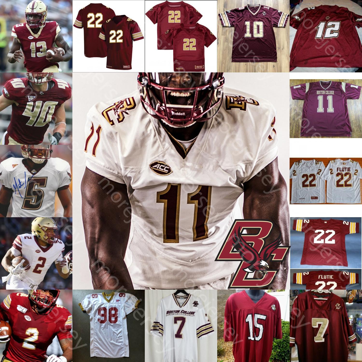 Custom Boston College Football Jersey NCAA College Phil Jurkovec Valdez Deon Jones Pat Garwo III Flutie Brown AJ Dillon Matt Ryan Kuechly, White ii
Custom Boston College Football Jersey NCAA College Phil Jurkovec Valdez Deon Jones Pat Garwo III Flutie Brown AJ Dillon Matt Ryan Kuechly, White ii