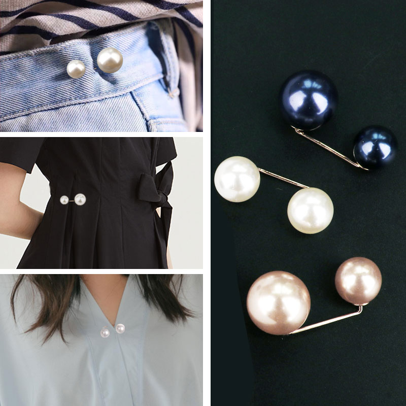 Tools Pearl neckline skirt pants big change small decorative pin cardigan fixed clothes pants
Tools Pearl neckline skirt pants big change small decorative pin cardigan fixed clothes pants