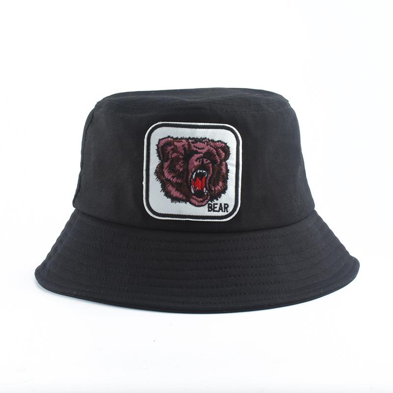 Berets Bear Animal Bucket Hats Mens Panama Black White Hat Outdoor Cotton Fishing For Men Women Harajuku Korean HatBerets, Wolf black
Berets Bear Animal Bucket Hats Mens Panama Black White Hat Outdoor Cotton Fishing For Men Women Harajuku Korean HatBerets, Wolf black