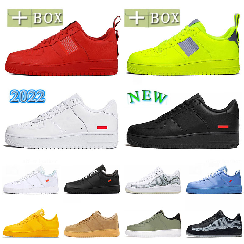 2022 Fashion Men Women Flyline Running Shoes Utility Red Volt Sports Skateboarding Ones Low Cut ALL White Triple Black Mens Womens Outdoor Trainers Sneakers With Box, C02 36-45 white low
2022 Fashion Men Women Flyline Running Shoes Utility Red Volt Sports Skateboarding Ones Low Cut ALL White Triple Black Mens Womens Outdoor Trainers Sneakers With Box, C02 36-45 white low