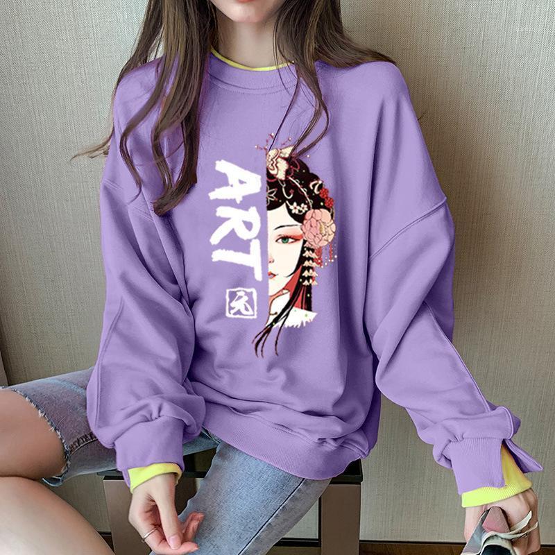 Spring/Autumn Sweatshirt Women Fashion Cartoon Pullovers Cotton Casual Loose Winter Clothes Oversized Hoodie -4XL Women's Hoodies & Sweatsh, 2535green
Spring/Autumn Sweatshirt Women Fashion Cartoon Pullovers Cotton Casual Loose Winter Clothes Oversized Hoodie -4XL Women's Hoodies & Sweatsh, 2535green