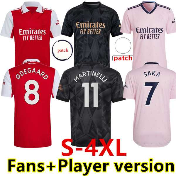 S-4XL Arsen 22 23 SMITH ROWE G.JESUS SAKA soccer jersey Fans Player version ODEGAARD NKETIAH MARTINELLI TIERNEY 2022 2023 football kits shirt Men Kids sets uniforms, 22/23 3rd player
S-4XL Arsen 22 23 SMITH ROWE G.JESUS SAKA soccer jersey Fans Player version ODEGAARD NKETIAH MARTINELLI TIERNEY 2022 2023 football kits shirt Men Kids sets uniforms, 22/23 3rd player