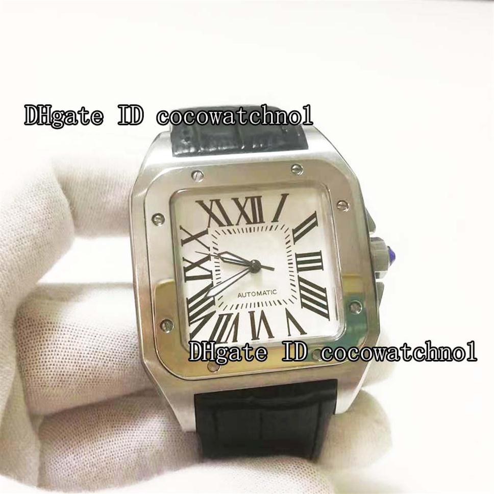 2021 hight quality Watch 100 XL 3 Color Stainless Steel Automatic Mechanical Men's Watch Men's Sports Watch Black Leathe3036, Watch box
2021 hight quality Watch 100 XL 3 Color Stainless Steel Automatic Mechanical Men's Watch Men's Sports Watch Black Leathe3036, Watch box