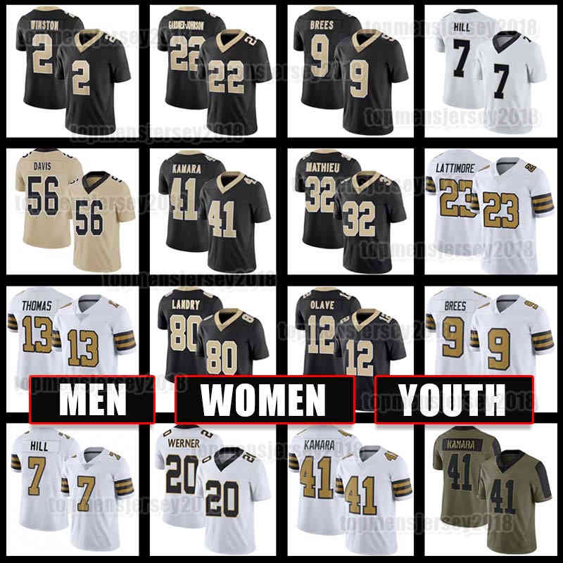 32 Tyrann Mathieu Jersey 41 Alvin Kamara Football 9 Drew Brees Taysom Hill Jarvis Landry Chauncey Gardner Johnson New Orleans Saints Chris Olave Marshon Lattimore, Youth jersey(st)
32 Tyrann Mathieu Jersey 41 Alvin Kamara Football 9 Drew Brees Taysom Hill Jarvis Landry Chauncey Gardner Johnson New Orleans Saints Chris Olave Marshon Lattimore, Youth jersey(st)