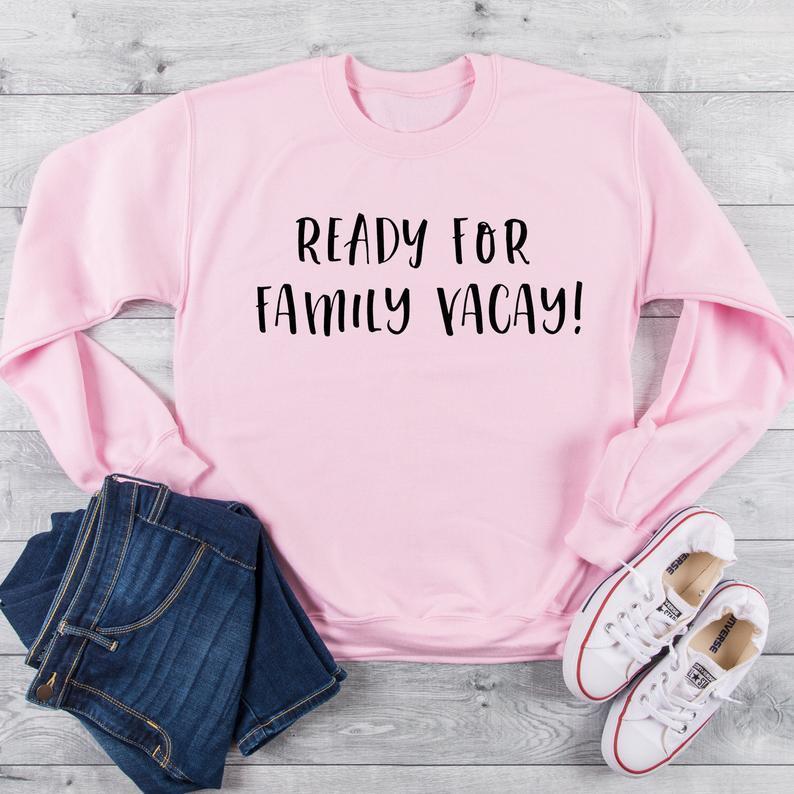 Skuggnas Arrival Family Vacay Sweatshirt Vacation Jumper Oh Hey Unisex Fashion Drop Women' Hoodies & Sweatshirts, Black
Skuggnas Arrival Family Vacay Sweatshirt Vacation Jumper Oh Hey Unisex Fashion Drop Women' Hoodies & Sweatshirts, Black