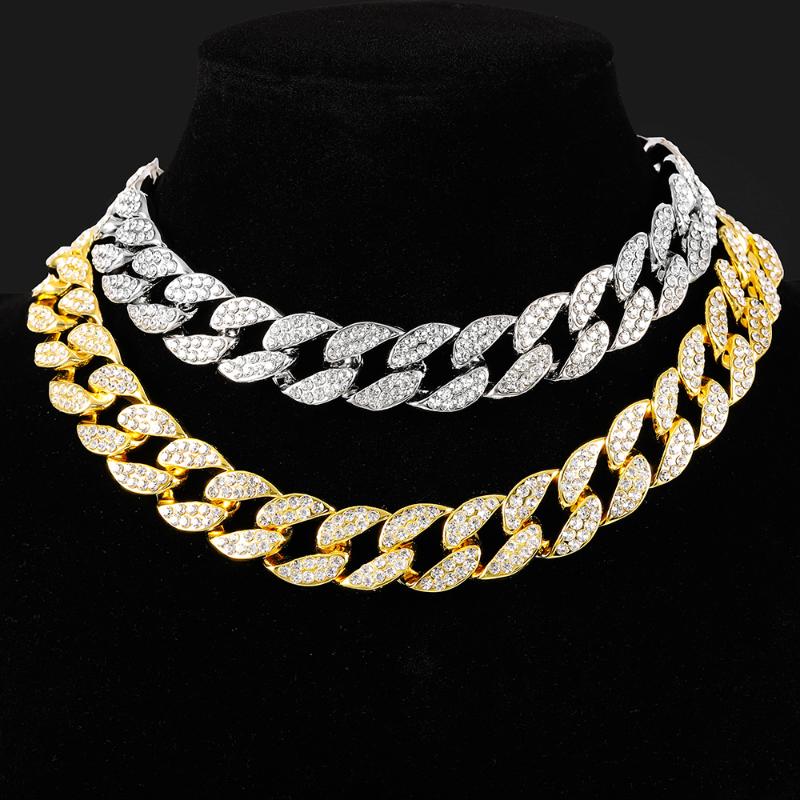 Chains Men Hip Hop Iced Out Bling Chain Necklace High Quality Miami Cuban HipHop Necklaces Fashion Charm JewelryChains ChainsChains
Chains Men Hip Hop Iced Out Bling Chain Necklace High Quality Miami Cuban HipHop Necklaces Fashion Charm JewelryChains ChainsChains