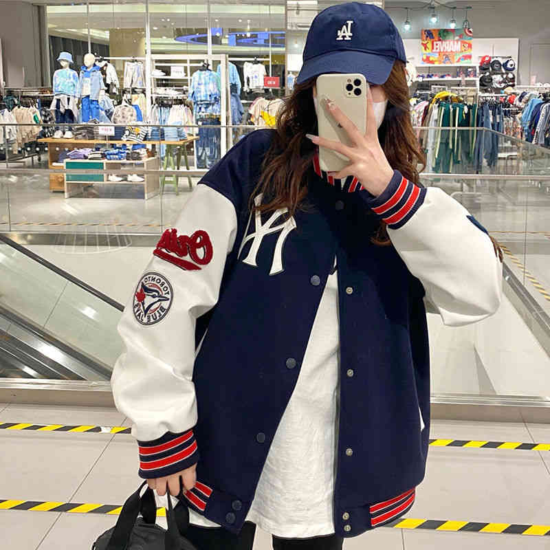Autumn New Yankees Baseball Jackets Mens Jacket Versatile Embroidered Lovers, Navy blue (high quality)
Autumn New Yankees Baseball Jackets Mens Jacket Versatile Embroidered Lovers, Navy blue (high quality)