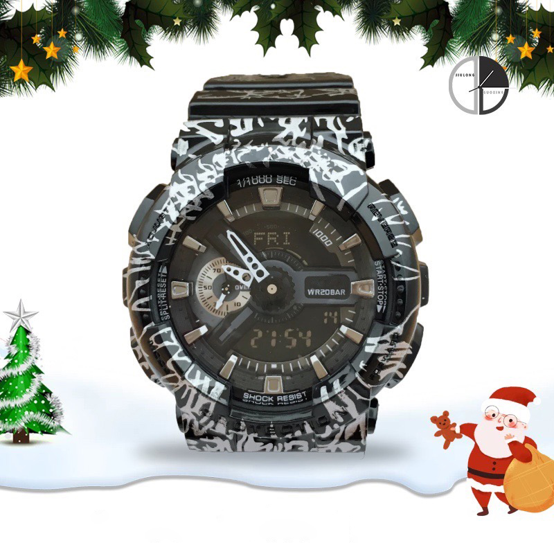 New G110 Watch fashion atmospheric stereo dial 3D design bleeding edition unique Limited Logo metal box for bubble packaging
New G110 Watch fashion atmospheric stereo dial 3D design bleeding edition unique Limited Logo metal box for bubble packaging