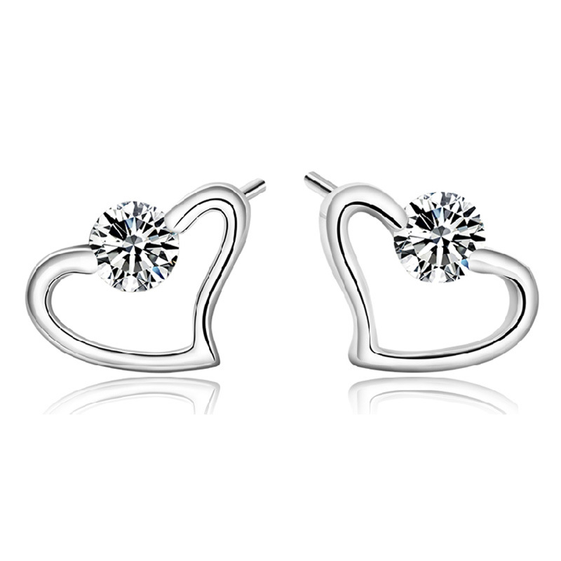 wholesale Fashion Studs jewelry Lovely beautiful girl sexy woman love heart Real 925 sterling silver Stud earrings YS108
wholesale Fashion Studs jewelry Lovely beautiful girl sexy woman love heart Real 925 sterling silver Stud earrings YS108