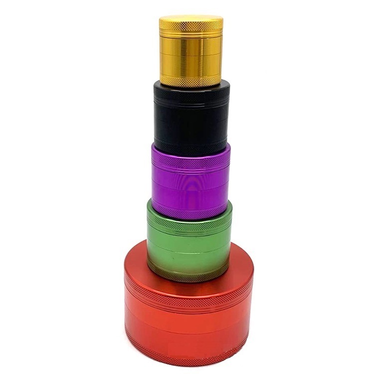 Smoking Herb Grinders 5 different size Aluminium Alloy material 100% Metal Tobacco Grinder
Smoking Herb Grinders 5 different size Aluminium Alloy material 100% Metal Tobacco Grinder