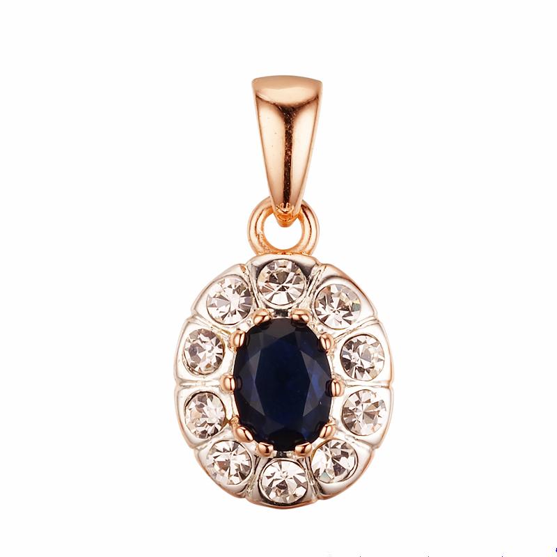 Pendant Necklaces Luxury Women Jewelry Rose 585 Gold Color Blue Round Cubic Zircon Necklace Pendants GiftPendant
Pendant Necklaces Luxury Women Jewelry Rose 585 Gold Color Blue Round Cubic Zircon Necklace Pendants GiftPendant