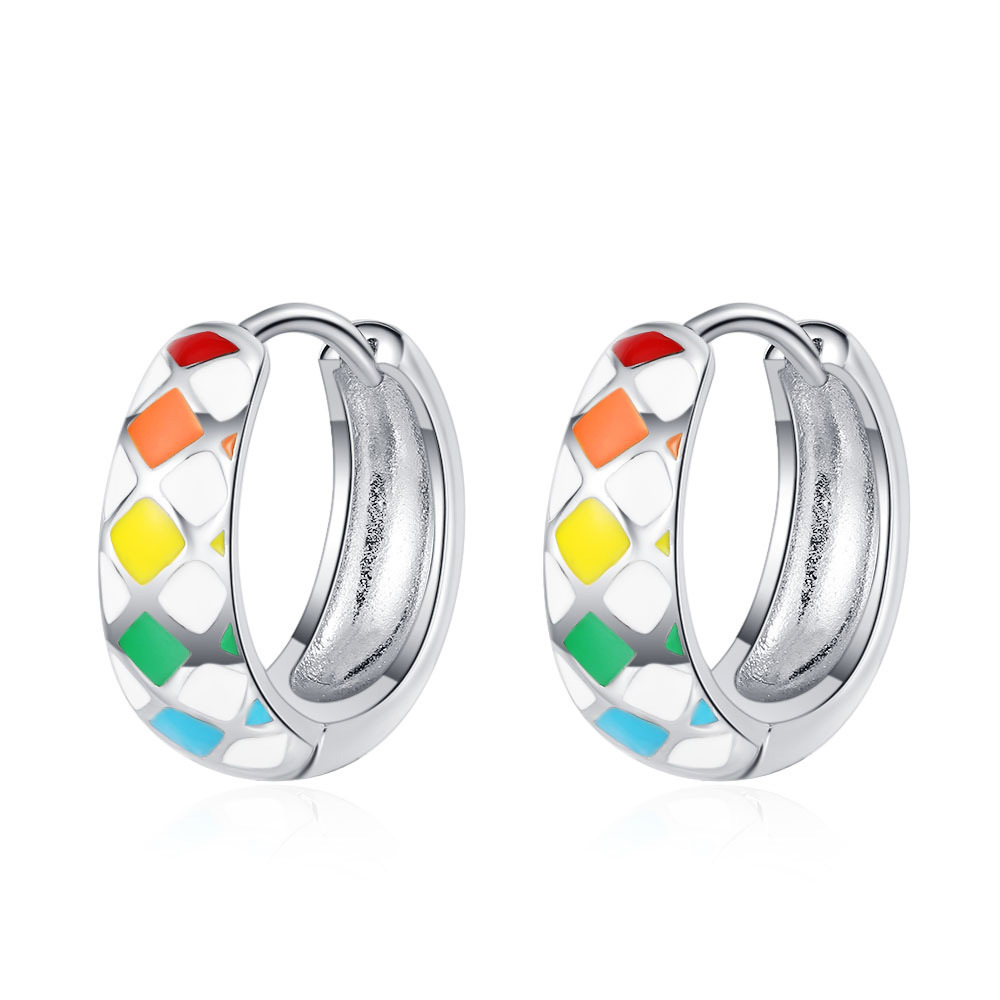 Earrings Ear Buckle Women's Chessboard Lattice Glue Dropping Rings Rings Light Luxury Feeling Cool Wind
Earrings Ear Buckle Women's Chessboard Lattice Glue Dropping Rings Rings Light Luxury Feeling Cool Wind