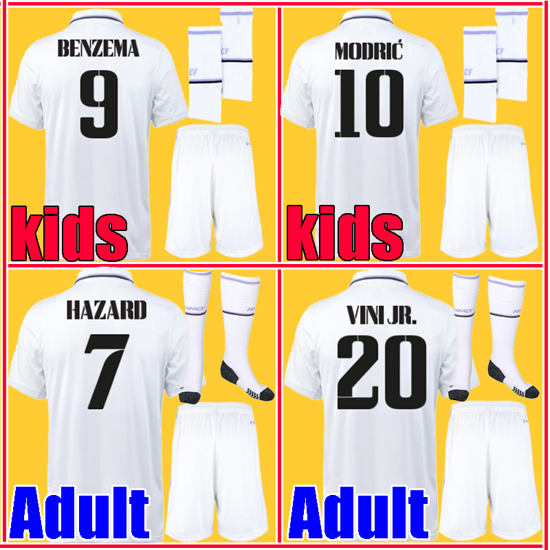 120th BENZEMA 22 23 soccer jerseys football kit shirt adult VINI JR ALABA HAZARD ASENSIO MODRIC MARCELO VALVERDE rEAL mADRIds men kids sets Sets 2022 2023 uniforms, Men away
120th BENZEMA 22 23 soccer jerseys football kit shirt adult VINI JR ALABA HAZARD ASENSIO MODRIC MARCELO VALVERDE rEAL mADRIds men kids sets Sets 2022 2023 uniforms, Men away