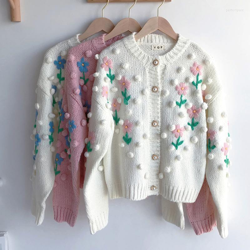 Women's Knits & Tees Embroidered Flower Spring Autumn Vintage Knitting Knitted Cardigan Coat Wool Ball Sweater Tops Female Pull Femme Perf22, Picture color
Women's Knits & Tees Embroidered Flower Spring Autumn Vintage Knitting Knitted Cardigan Coat Wool Ball Sweater Tops Female Pull Femme Perf22, Picture color