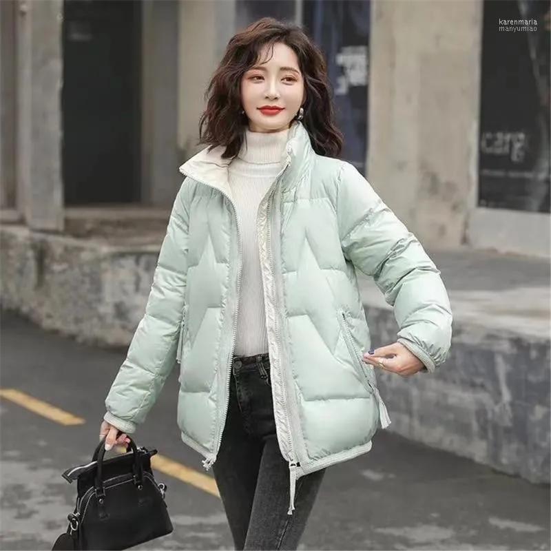 Women's Down & Parkas Cotton-Padded Parka Bf Glossy Warm Outrewear Korean Style Loose Coat Winter Simple Solid Stand Collar Zipper Jacket Ka, Light green
Women's Down & Parkas Cotton-Padded Parka Bf Glossy Warm Outrewear Korean Style Loose Coat Winter Simple Solid Stand Collar Zipper Jacket Ka, Light green